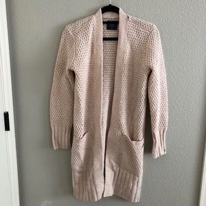 Pink cardigan